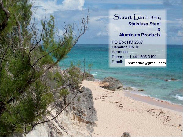 Lunn Marine - Stainless Steel and Aluminum Products - Custom made in Bermuda.